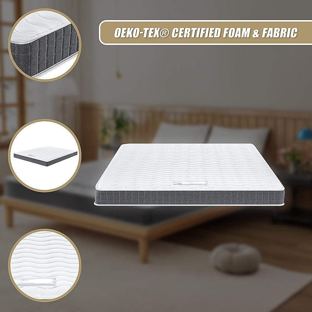 PALERMO King Memory Foam Mattress - OEKO-TEX® & CertiPUR-US® Certified