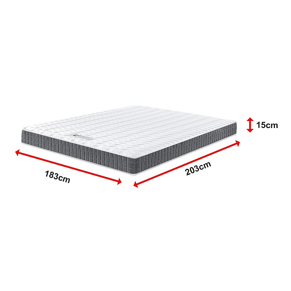 PALERMO King Memory Foam Mattress - OEKO-TEX® & CertiPUR-US® Certified