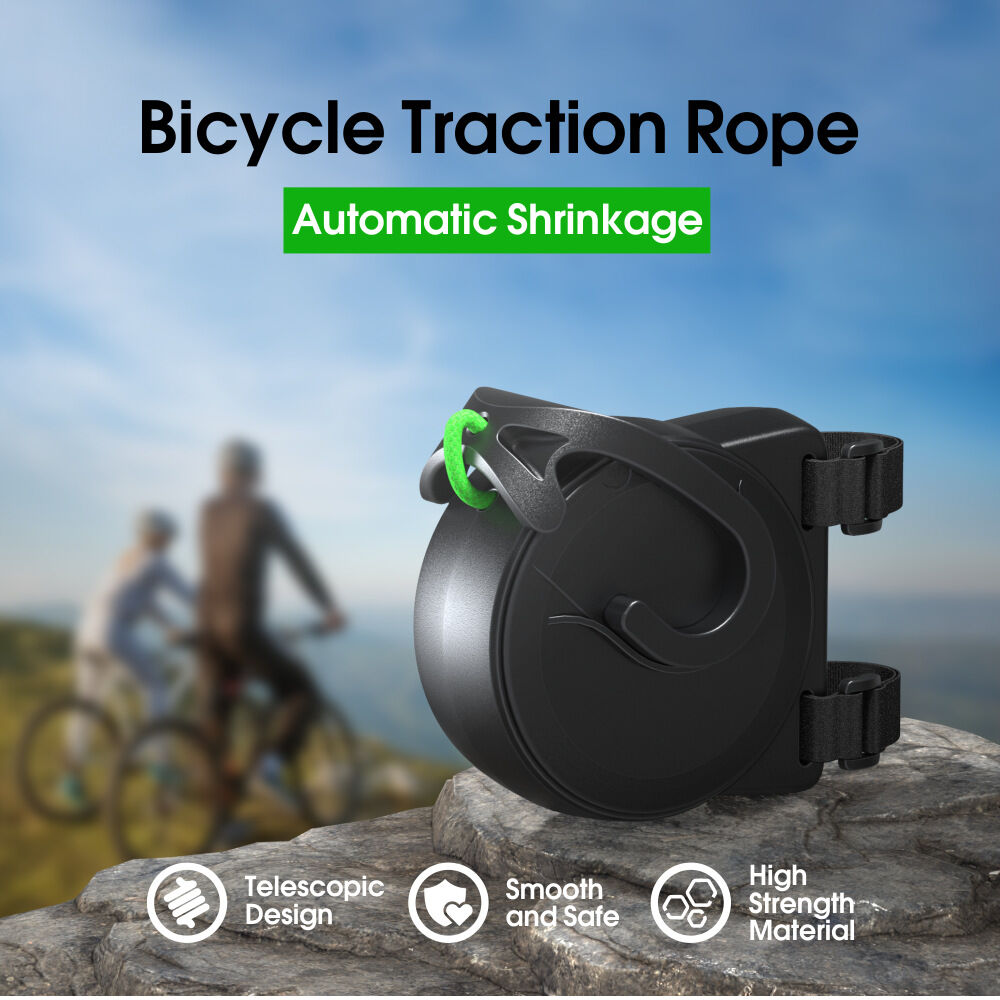 Parent Rope Elastic Parent-Child Bicycle Traction Rope: 2.5m, 200kg Load, For Shar ...