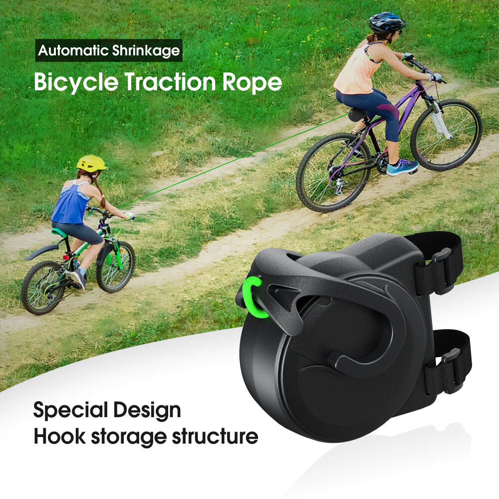 Parent Rope Elastic Parent-Child Bicycle Traction Rope: 2.5m, 200kg Load, For Shar ...