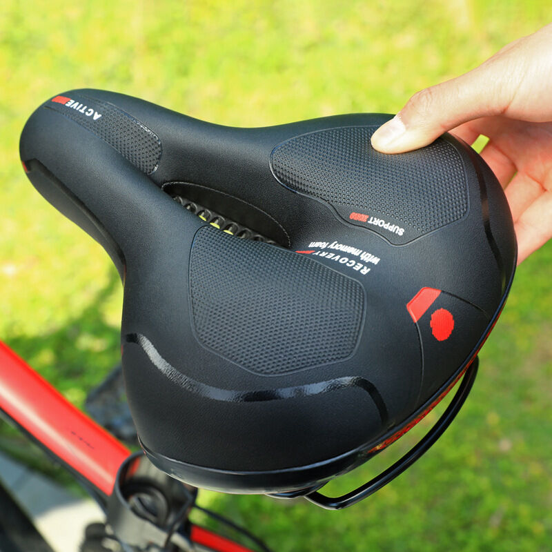 Silicone Bike Saddle with Hollow Ventilation: 21×25×11cm, 680g, Comfort & Shock Absorption for Aussie Cyclists