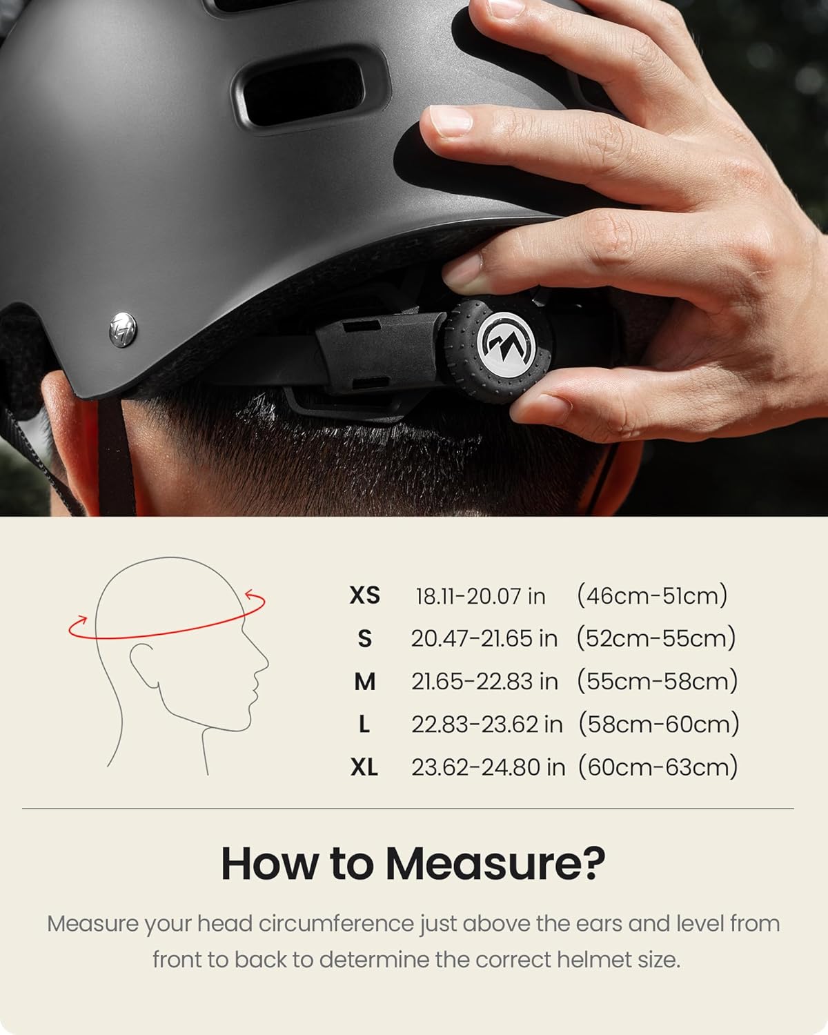 OutdoorMaster Skateboard Cycling Helmet - Two Removable Liners Ventilation Multi-Sport Scooter Roller Skate Inline Skating Rollerblading for  Adults-Black-Large
