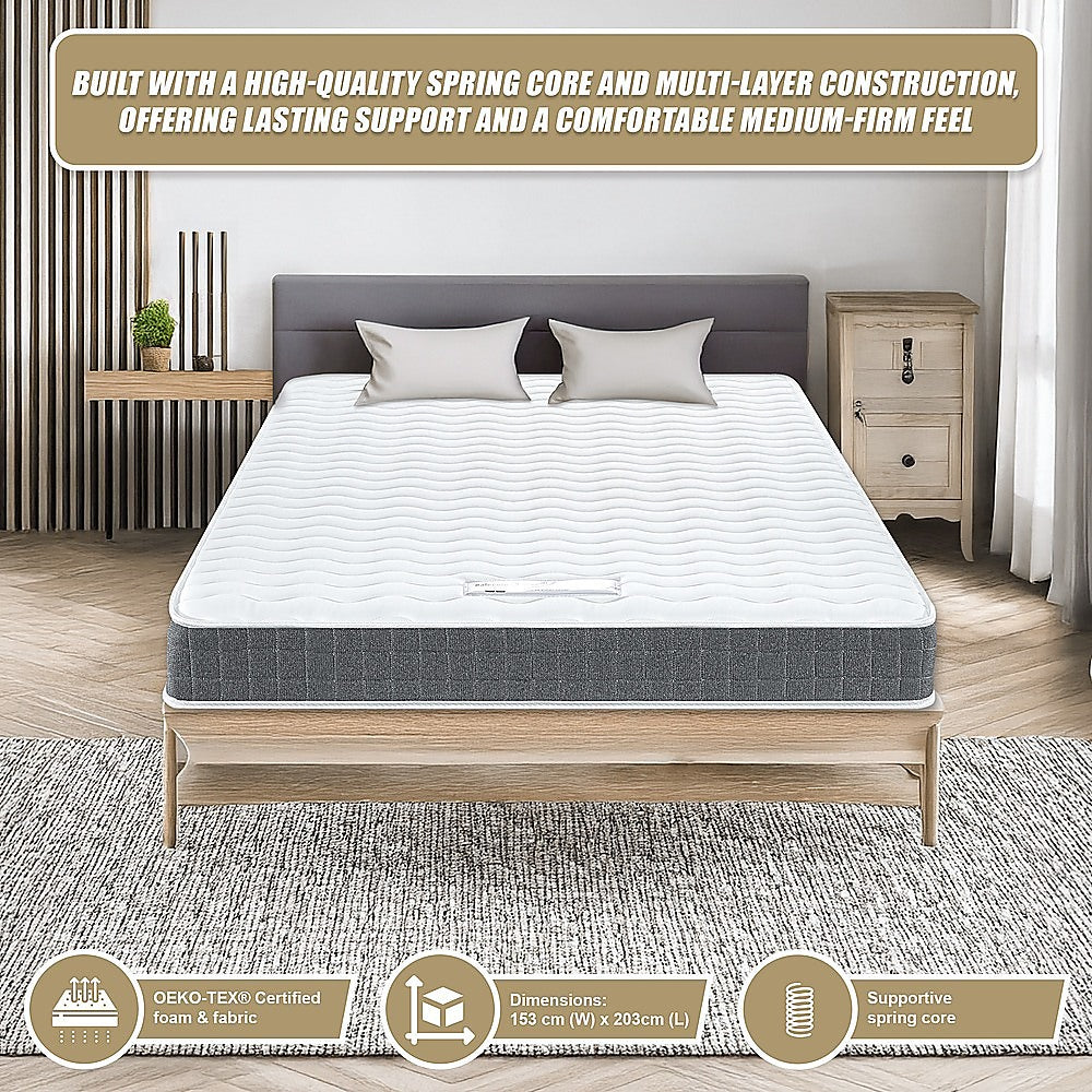PALERMO Queen Memory Foam Mattress - OEKO-TEX® & CertiPUR-US® Certified