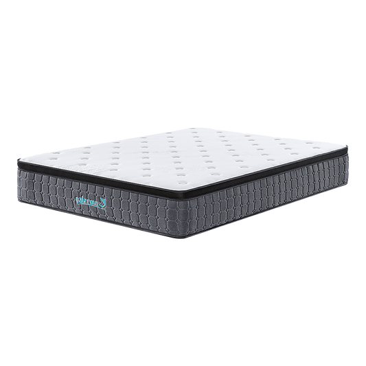 Mattress King Euro Top Pocket Spring Motion Isolation CertiPUR-US Certified