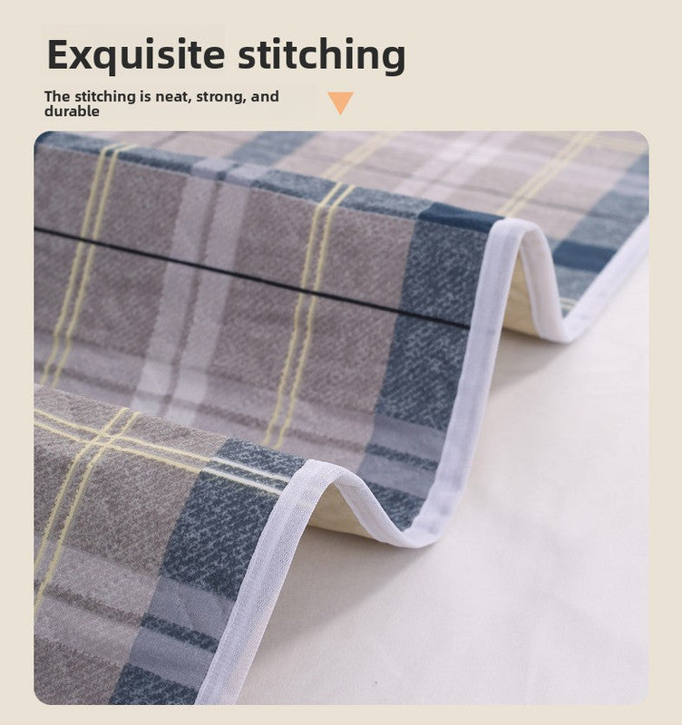 Washable Incontinence Bed Pad 180x200cm Reusable Waterproof Mattress Protector with Non-Slip Backing 4-Layer Absorbent Underpad for Elderly and Adults Dark Brown