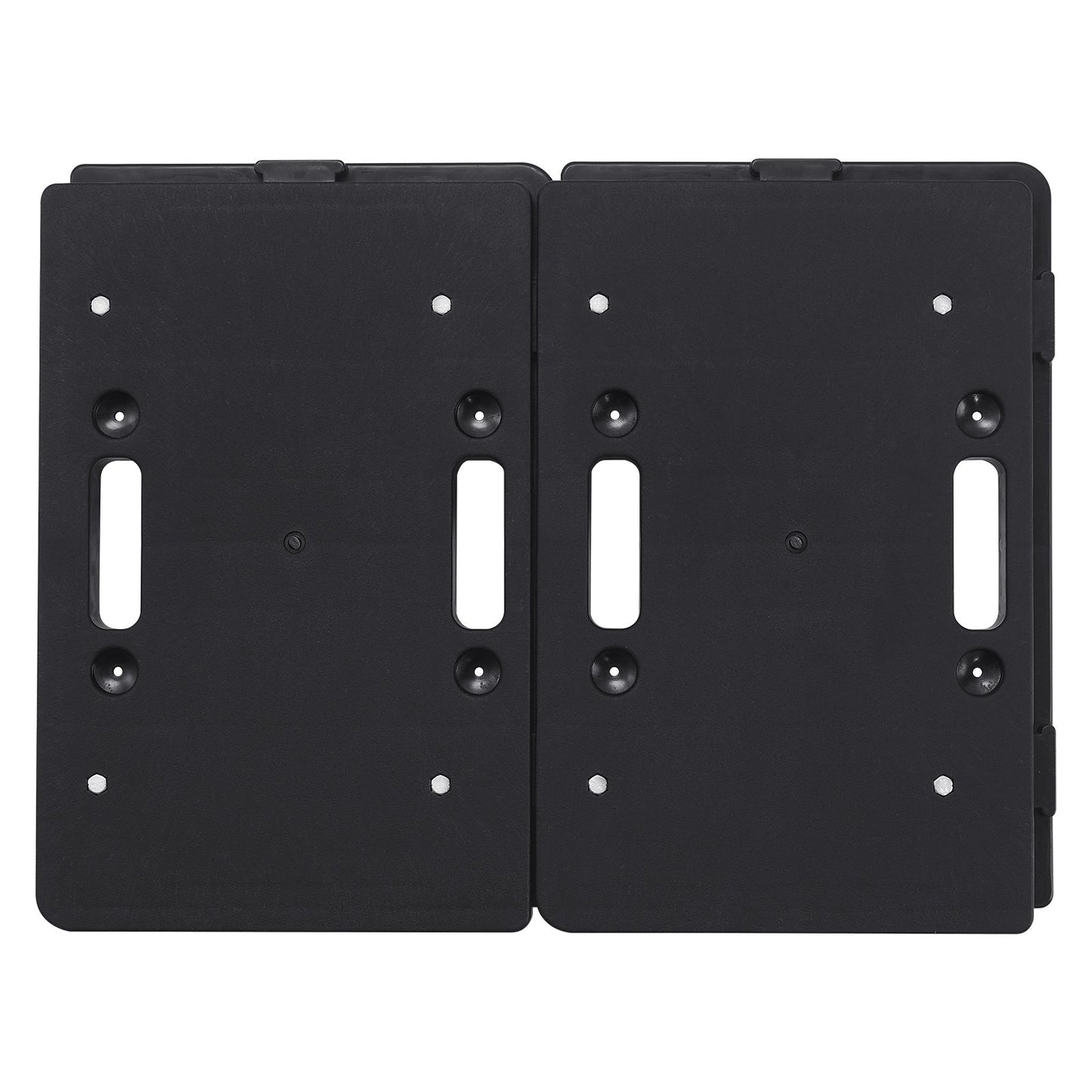 VEVOR Furniture Dolly, 500 lbs Capacity Each Count, Furniture Mover with Wheels, Portable Moving Rollers 4 Wheels Heavy Duty, Small Flat Dolly Cart with Interlocking for Heavy Furniture, 2 Pack, Black