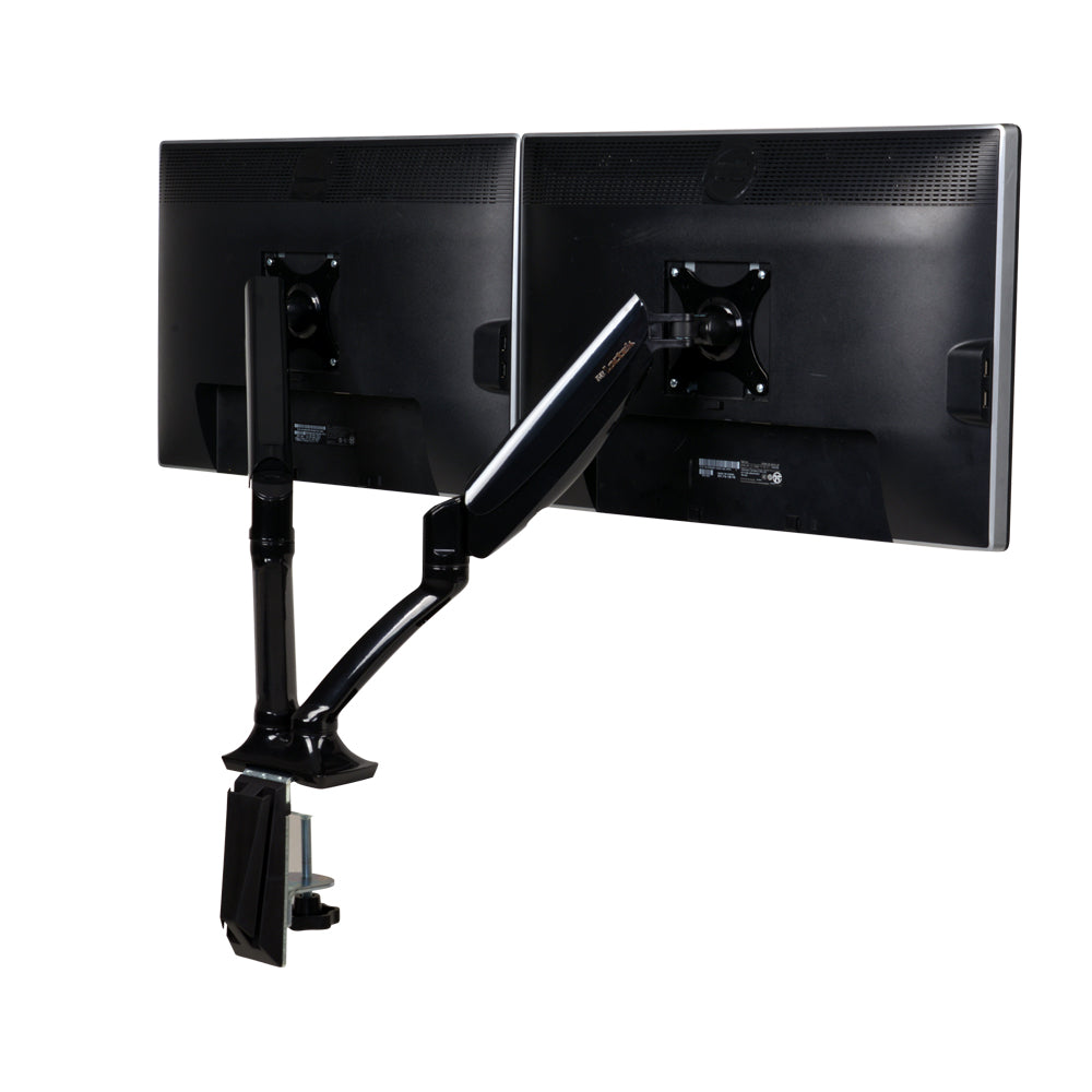 Artiss Monitor Arm Mount Dual Gas Black