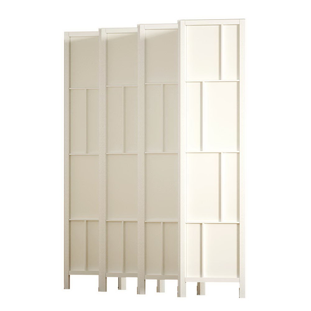 Artiss Ashton Room Divider Screen Privacy Wood Dividers Stand 8 Panel White